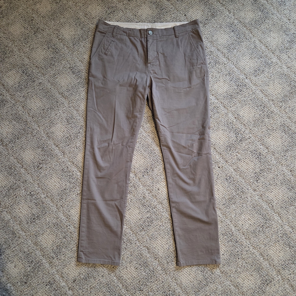 All Saints Men's Brown Chinos